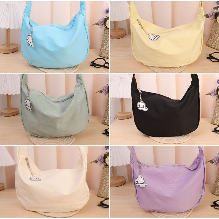 Large%20Capacity%20Waffle%20Crossbody%20Bag%20Simple%20Nylon%20Underarm%20Bag%20INS%20Korean%20Style%20Single%20Shoulder%20Bag%20College%20Style%201Pcs%20-%20Image%207