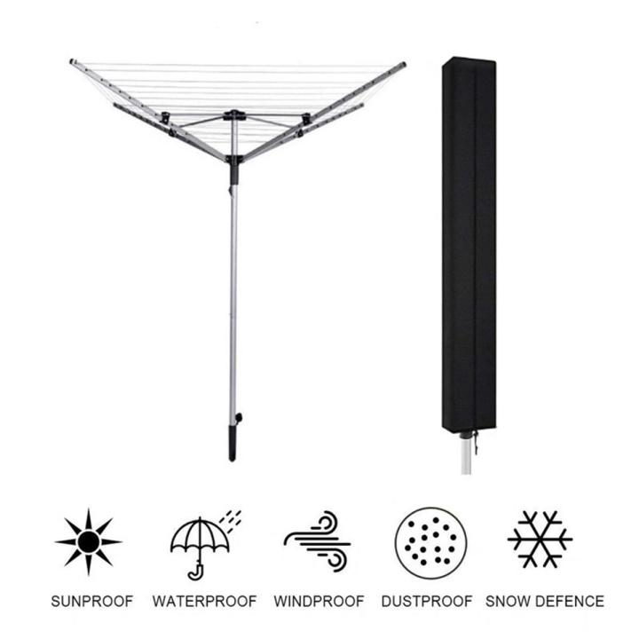 Cover All Drying Rack Rotary Outdoor Umbrella Drying Rack Cover Weather Resistant Material ...