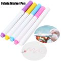 Sewing Accessories Water-soluble Refill Fabric Marker Pen Quilting Sewing Tools Automatic Disappearing Pen DIY Needlework Cross Stitch Water Erasable Pen. 