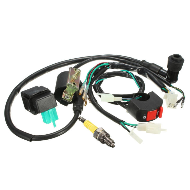 Wiring%20Loom%20Kill%20Switch%20Coil%20CDI%20Plug%20For%20110cc%20125cc%20140cc%20Pit%20Bike%20-%20Image%203