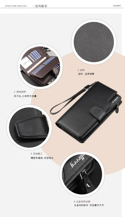 Baellerry%20Men%20Wallets%20Long%20Card%20Holder%20Male%20Purse%20Quality%20Zipper%20Money%20Bag%20-%20Image%204