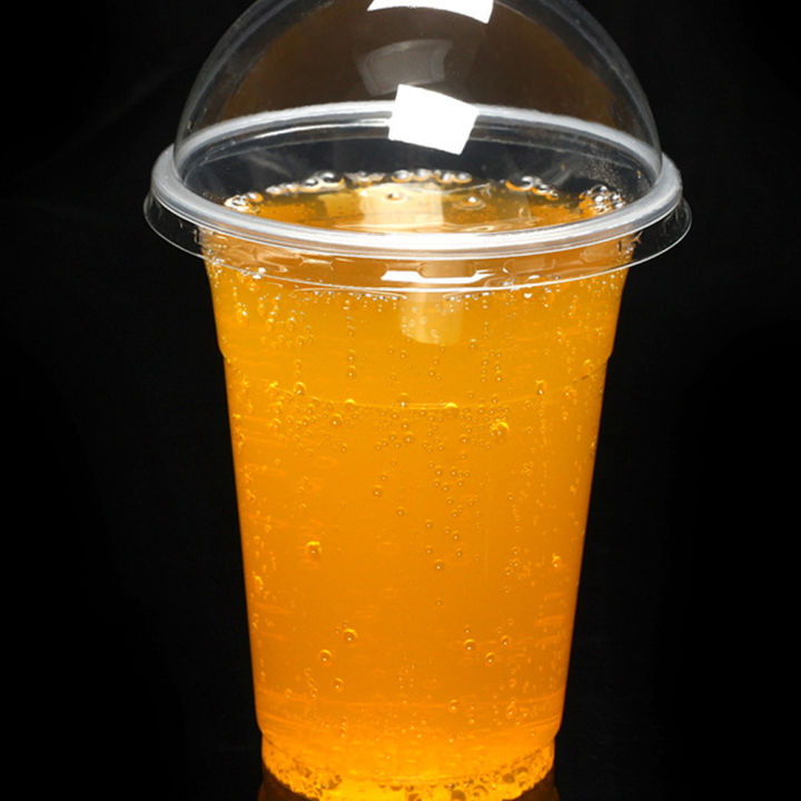 50/100Pcs%20360ml/380ml/500ml%20Disposable%20Clear%20Plastic%20Cups%20with%20a%20Hole%20Dome%20Lids%20for%20Tea%20Fruit%20Juice%20Tea%20Disposable%20Cup%20Tableware%20-%20Image%204