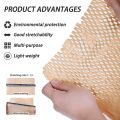 （New）Honeycomb Packag Paper Cuhioning Kraft Paper Wrap Roll 11.8 Inch x 65 feet Eco-Friendly Honeycomb Protective Wrap. 