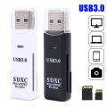 2 In 1 Card Reader USB 3.0 Micro SD TF Memory Card OTG Adapter PC Laptop Extension Converter Fast Data Mobile Phone Card Reader. 