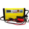 12v and 24v 20A Digital Battery Charger PL2024A Yellow- 20A Automatic Battery Charger for wet dry lead-acid battery Smart Charger. 