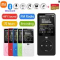 XIAOMI MP3 Player FM Radio Bluetooth Digital Display Media Bluetooth MP4 Player Walkman Pocket Audio Walkman Walking Music Play. 