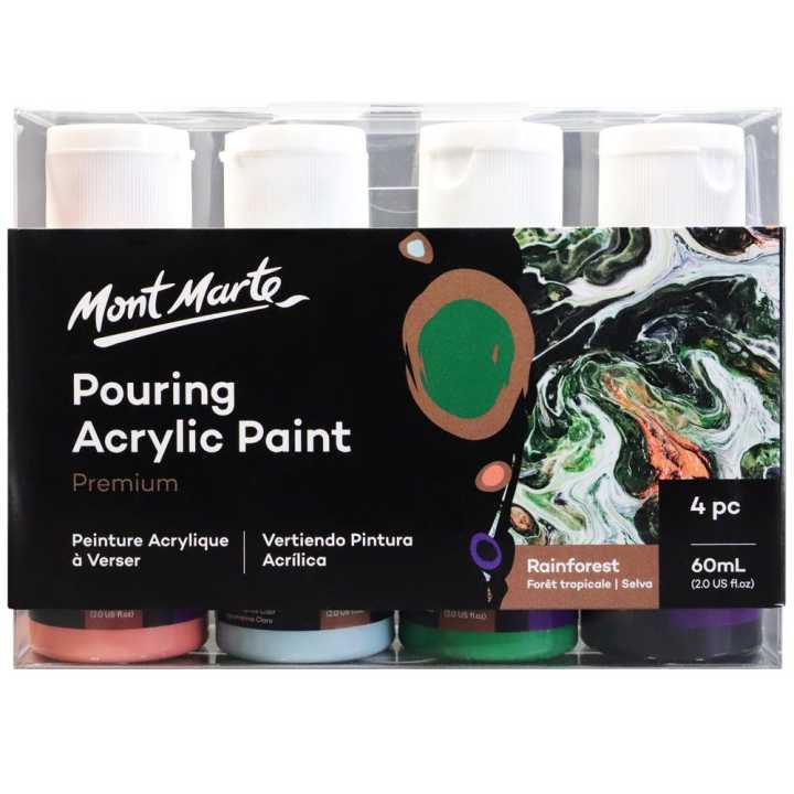 Mont Marte Pouring Acrylic 60ml-Rainforest