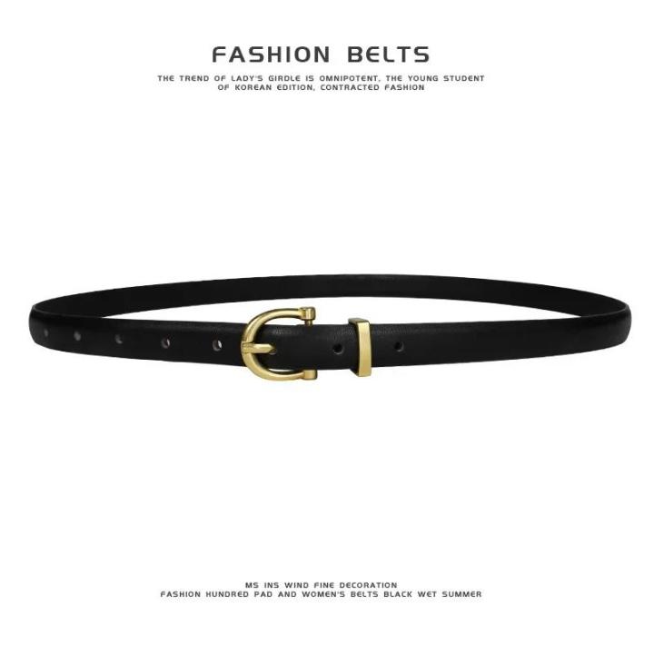 Korean%20Fashion%20Simple%20Thin%20Belts%20Ladies%20Leather%20Belt%20Alloy%20Pin%20Buckle%20Retro%20Jeans%20Belt%20Designer%20Girdle%20Women%20High%20Quality%20House%20Foocus%20-%20Image%204
