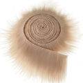 9x150cm Faux Fur Ribbon Tapes DIY Apparel Sewing Fluffy Trim Trimming Fabric Home Decoration Sewing Costume Collar Hat Eatop.