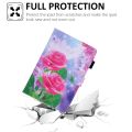 for Amazon Fire HD 8-2020 Protective Cover Flip Cover with Card Slot Bracket Leather Protective Shell B. 