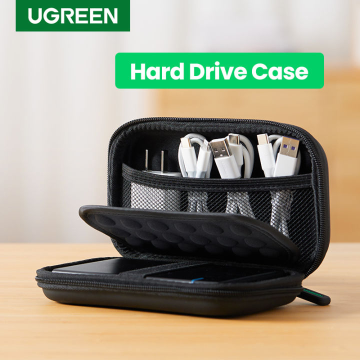 UGREEN%20Travel%20Case%20Gadget%20Bag%20Electronics%20Accessories%20Organiser%20Carry%20Hard%20Case%20Cable%20Tidy%20Storage%20Box%20Pouch%20Case%20for%202.5%20Hard%20Drive%20Disk%20USB%20Cable%20External%20Storage%20Carrying%20SSD%20HDD%20Case%20-%20Image%202