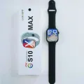 S10 Max Laxasfit Smart Watch 2.29 Inch AMOLED Display NFC Bluetooth Call Wireless Charging. 