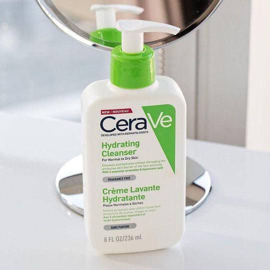 CeraVe ydrating Cleanser for ormal to ry Skin 236 mL