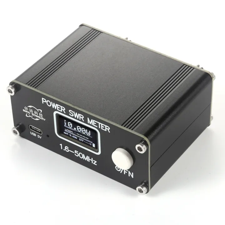 Meter Cw SWR Power Meter SWR Meter 1.6-50MHz 150W SWR HF Shortwave Standing Wave ...