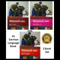 Netzwerk neu A1 German Language ( Kursbuch + Ubungsbuch + Glossar )  3 Book Set (Color Print). 