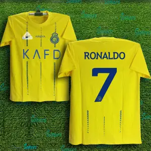 Ronaldo 7 Al-Nassr Thai Premium Football Jersey For Man - Al Nassr Jersey