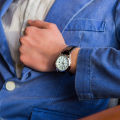(Ready Stock) General Fashion EDIFICE MTP-1183 Series Silver Stainless Steel Men Watch MTP-1183E-7A. 