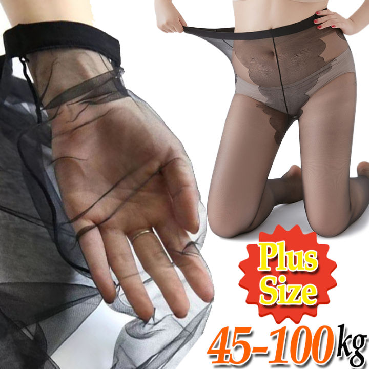 Transparent%20Wear-resistant%20Lady%20Pantyhose%20Plus%20Size%20Ultra-thin%20Nylon%20Stocking%20Women%20Tights%20High%20Waisted%20Elastic%20Slim%20Pants%20-%20Image%202