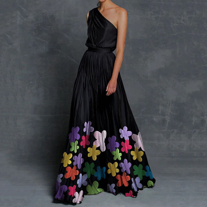 Banquet%20Dress%20Contrast%20Color%20Gorgeous%20Women%20Dress%20-%20Image%208