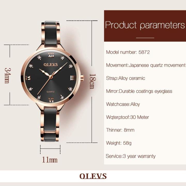Olevs%205872%20Stainless%20Steel%20and%20Ceramic%20Analoge%20Wrist%20Watch%20For%20Women%20-%20Image%208