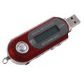 2X 8G USB Flash Drive MP3 Player FM Walkman Red.