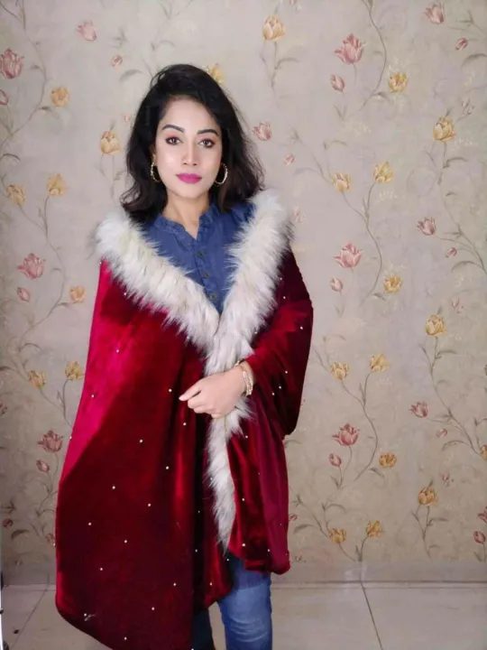 Velvet%20Shawls%20For%20Women%20Fabric%20With%20Stone%20Work%20-%20Image%204