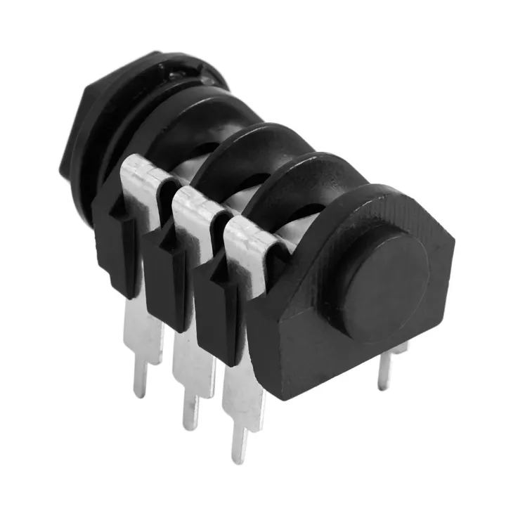 2Pcs%201/4"%206.5mm%20Stereo%20Audio%20PCB%20Panel%20Mount%20Headphone%20Jack%20Socket%206%20Pin%20-%20Image%203