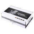 FIFINE F-700 Professional Condenser Sound Recording Microphone with Shock Mount for Studio Radio Broadcasting & Live Boardcast, 3.5mm Earphone Port, Cable Length: 2.5m. 