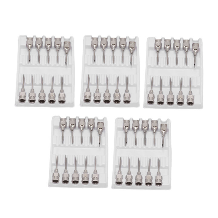 Poultry Injection Needles Stainless Steel Bovine Pig Injection Needle Cow Pig Injection Needle Accessories 12x15mm / 0.5x0.6in