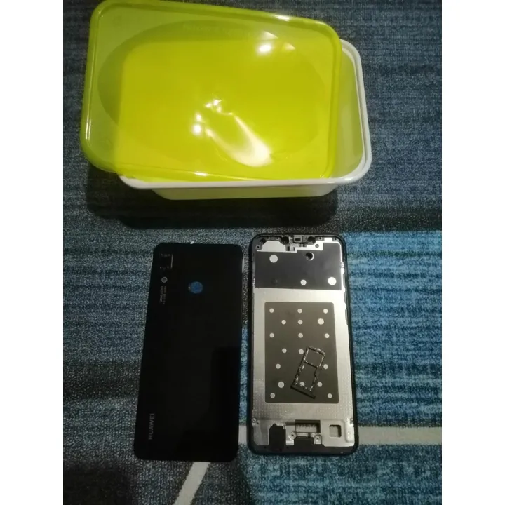 For HUAWEI Nova 3i Full Set Back Housing Back Cover with Middle Frame & On Off Volume Buttons