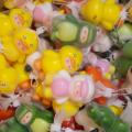 Hello kitty Melody Kuromi purple Black Kuromi Little Yellow Dog Little white dog Shin Chan SpongeBob Patrick Pink Bear Egg Fox Salute Frog Hello Kitty Melody Stiffer Sawui turtle Squeeze doll Stress Relief Squeeze Children's Toy.