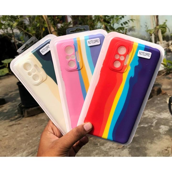 For Redmi Note 10 Pro Redmi Note 10 Pro Max Luxury Rainbow