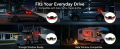 Solar & Type-C Rechargeable LED Evil Eyes Car and Bike Light – Universal Windshield Decoration. 