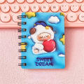 3D Notebook 3D Notebook Painting Coil Notebook Mini Pocket Notepad Kawaii Diary Memo Pad Stationery. 