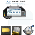 Odo Meter Screen Protector HD Film for Yamaha R15 V3 and Yamaha MT15-1 Set. 