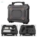 Hard Shell Carrying Case Tool Storage Box for Microphone Equipment Camera. 
