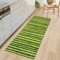 3D Green Grass Print Floor Mats Doormat Hallway Modern Living Room Balcony Bath Mat Non Slip Area Rugs Bathroom Kitchen Carpet-40cmx60cm. 