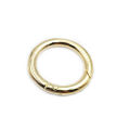 5Pcs 18mm-34mm Metal O Ring Spring Clasps Round Carabiner Keychain Bag Clips Hook Dog Chain Buckles Connector for DIY Jewelry. 