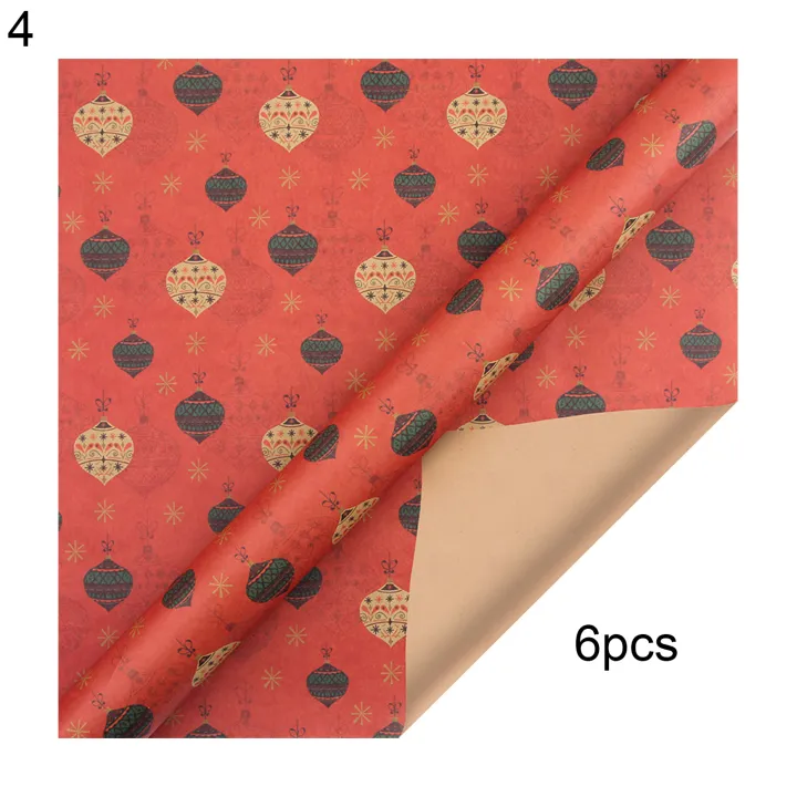 %E3%80%90linfang%20store%E3%80%916Pcs%20Lovely%20Wrapping%20Cartoon%20Kraft%20Gift%20Wrapping%20Paper%20Holiday%20Supplies%20-%20Image%202