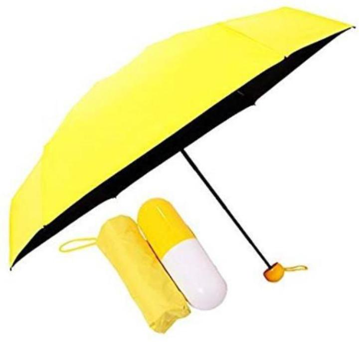 ☂️ 7-Inch Mini Folding Capsule Umbrella 🎒 Ultra-Stylish | 👜 Compact ...