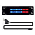 KOGEEK VHM-902 Dual 30 Level LED Music Spectrum Level Stereo Amplifier LED Music Frenquency Indicator Pieces Need to Combined DIY Tool Kits.