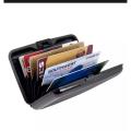 Aluminium Aluma Security Credit Card Holder â Black.