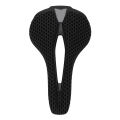 3D Printed Bike Saddle Shock Absorbing Bike Seat Replacement Lightweight for Outdoor. 