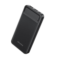 Awei P6K 20000mAh Fast Charging Dual USB Port Powerbank Micro USB and Type C Input Power Bank Black. 