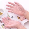 100 Pcs Disposable Food Prep Gloves /100 Piece Plastic Food Safe Disposable Gloves/Plastic Handgloves/Hand Gloves For Outdoor/Food Handling, Transparent, One Size Fits Most - Gloves. 