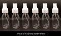 Empty Plastic Spray Bottles 60ml / Refillable Fine Mist Spray Bottle Pump / Empty Makeup Cosmetic Bottle / Spray Bottle For Hair Oil / Empty Plastic Bottle Spray.