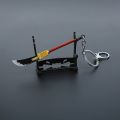 Anime One Piece Keychain Whitebeard Edward Newgate Broadsword Keychain For Women Men Bag Key Holder Accessories Keyrings Gift.