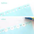Hole Punch Protector Labels Sticker Loose Leaf Paper Hole Reinforcement Label Round Stickers Self Adhesive Binding Paper Sticker.