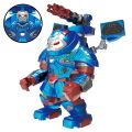 Avengers Superhero Mini Action Figures Blocks Iron Man MK39 Hulkbuster Large Figurines DIY Brick Parts Model Toys Children Gifts Outlier Aeuinv. 
