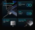 Mcdodo 140W Magnetic PD USB-C to MagSaf* 3 Fast Charge Cable For Macbook Pro Air 13 14 16 M1 M2 Dual LED Indicators Charger Cord. 